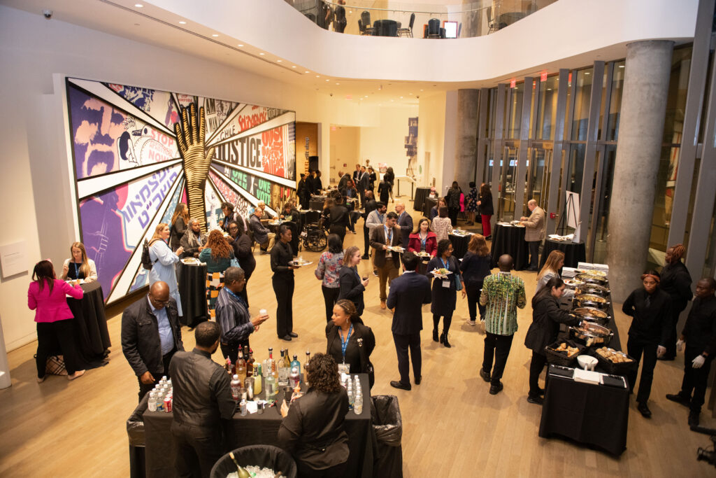 Reception held at the National Center for Civil & Human Rights in Atlanta, Georgia during the 2022 Health Equity Summit 