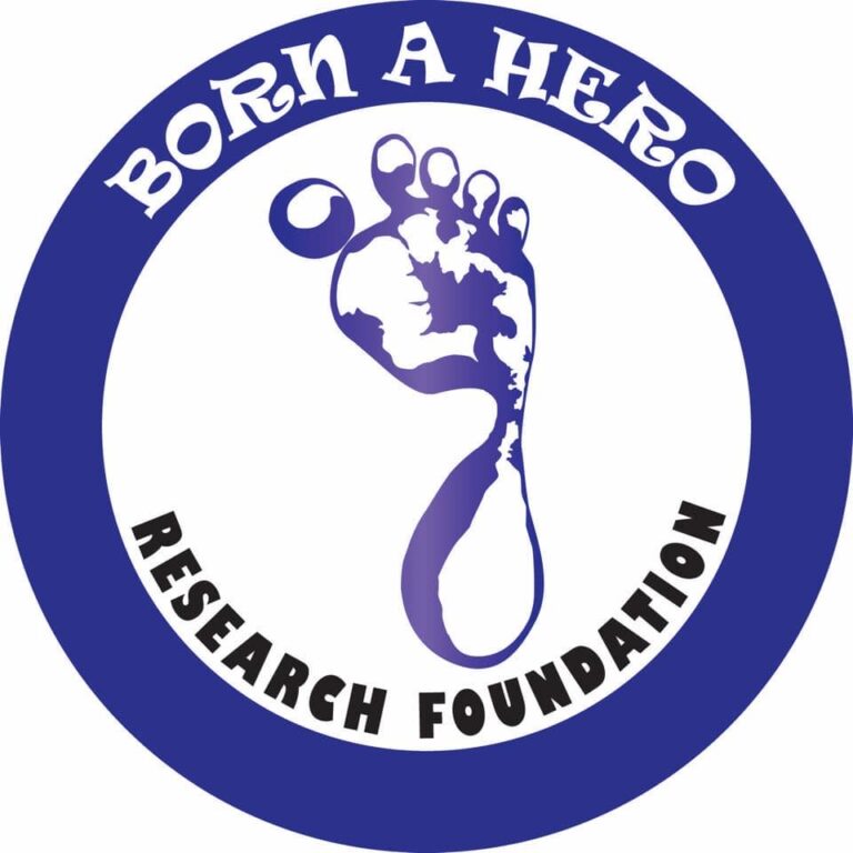 Born a Hero, Research Foundation, and NW Rare Disease Coalition logo