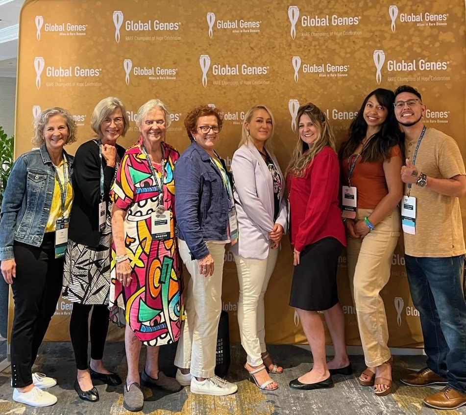 TED Community Organization members gather at the Global Genes Advocacy Summit 2023